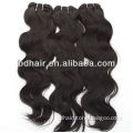 Virgin weft hair brazilian hair natural color